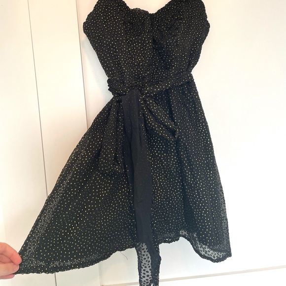 House of Harlow 1960 x REVOLVE Ananda Dress Noir mini small - Picture 4 of 5